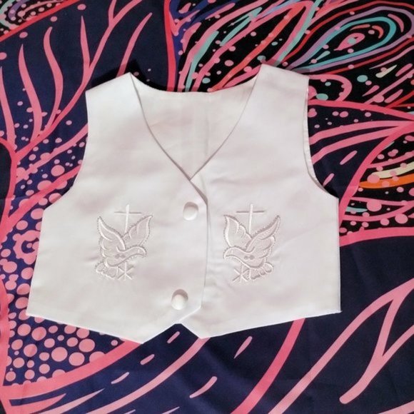 Matching Sets Christening Outfit With 5 Pieces Set Formal